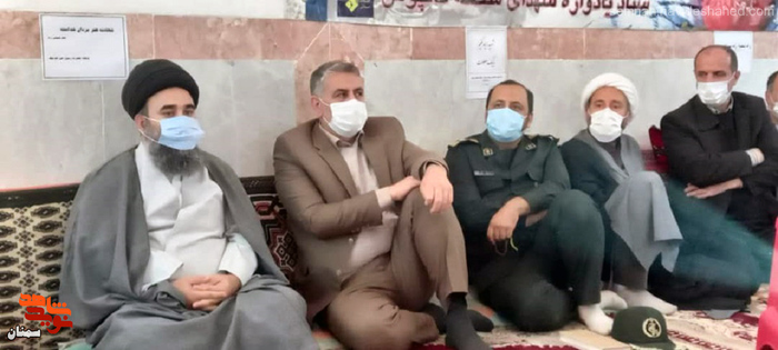 یادواره شهدای والامقام روستای نام‌نیک بخش کالپوش شهرستان میامی - یکم دی‌ماه ۱۴۰۰