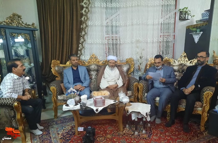 دیدار مسئولان مهدیشهری با جانباز گرانقدر ۲۵ درصد علیاصغر ذوالفقاری- یکشنبه پانزدهم آبان ۱۴۰۱ مهدیشهر