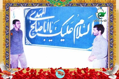 نفر سمت چپ شهید محمد حبیبی