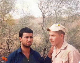 از چپ: محمدرضا معافی - حسین حسینی