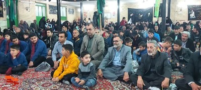 یادواره شهدای روستای طاق شهرستان دامغان- بیست و ششم بهمن‌ماه ۱۴۰۲ حسینیه سیدالشهدای روستای طاق