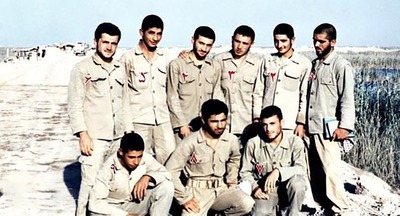 ایستاده از راست: شهید علی فردوسی، محمدعلی سلمانی، محمد رضوانی، علی رضوانی، محمد بسطامی، علی آذری
نشسته از راست: احمد واعظیان، شهید رضا نادری، شهید احمد نوروزی

نشسته از سمت راست: احمد واعظیان، شهید رضا نادری، شهید احمد نوروزی
