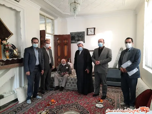 دیدار با خانواده معزز شهید والامقام محمدتقی متقی&zwnj;نسب در سالروز وفات حضرت ام&zwnj;البنین (س)- مهدیشهر، هشتم بهمن ۱۳۹۹